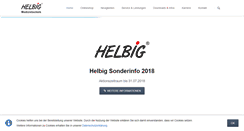 Desktop Screenshot of helbig.de
